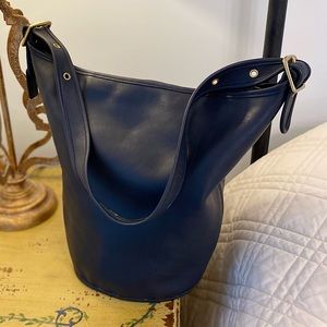 Vintage Coach Duffle Sac Bucket Bag G4D 9085